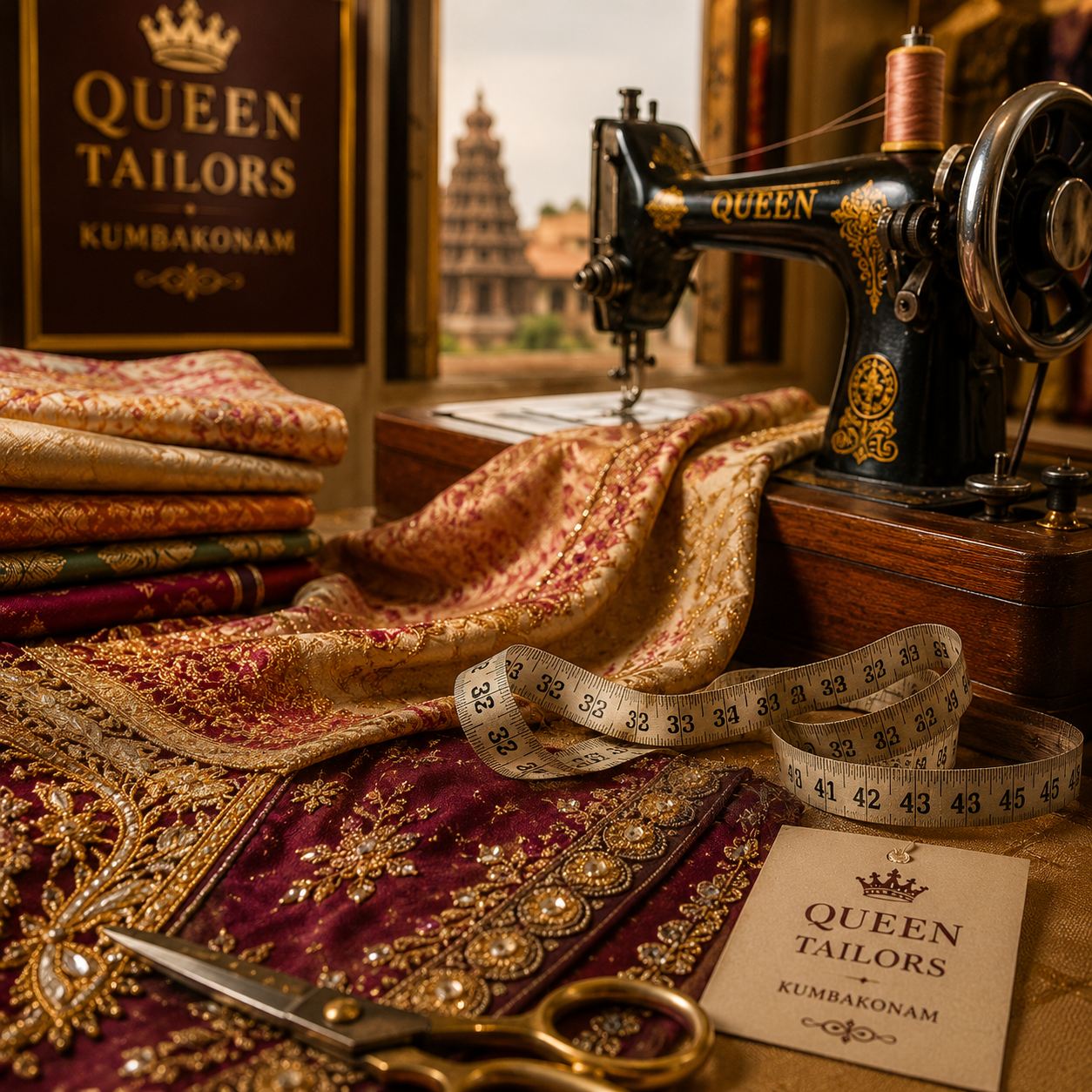 Queen Tailors Premium Fabric Details